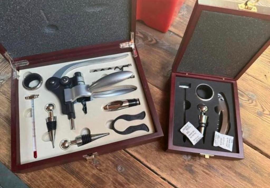 Luxe wijnkisten met openers etc wijn spullen, Ophalen, Nieuw, Frankrijk, Overige typen