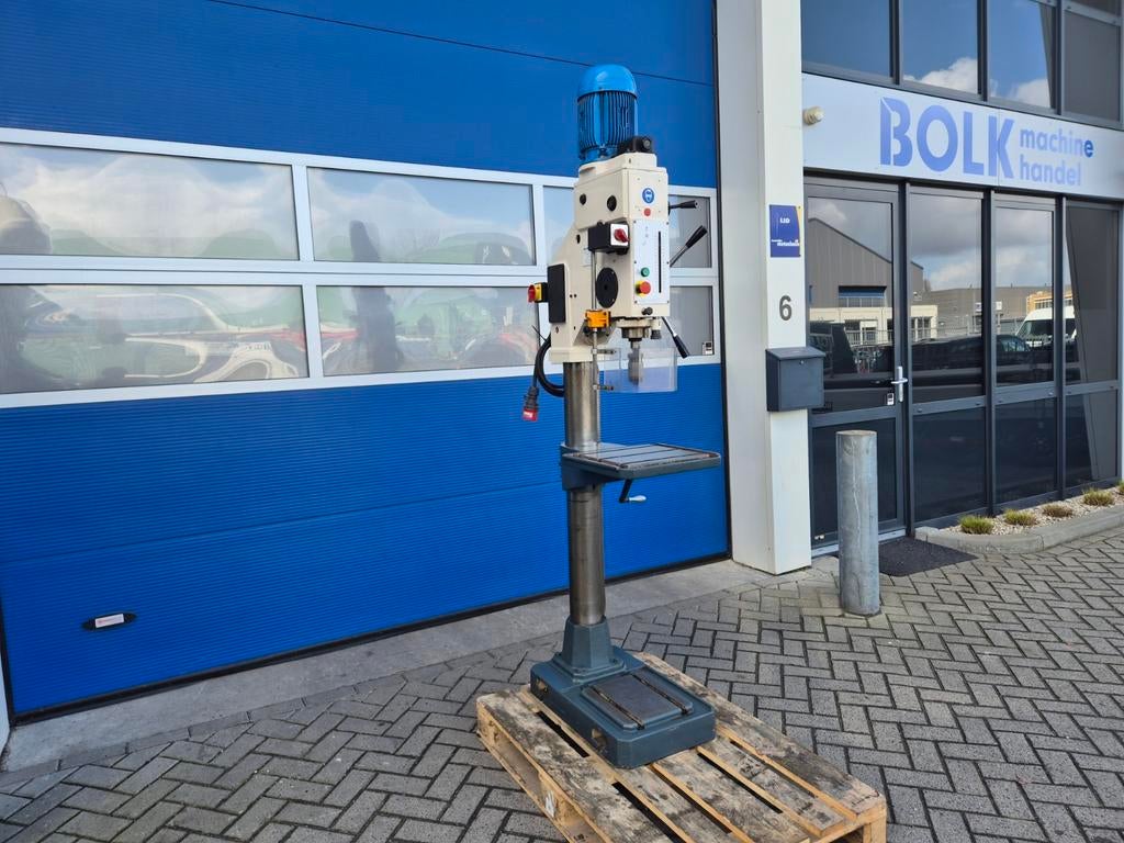 ERLO TS-32 TANDWIELAANGEDREVEN KOLOMBOORMACHINE Nette Staat!, Ophalen of Verzenden, Erlo, Kolomboormachine, Gebruikt