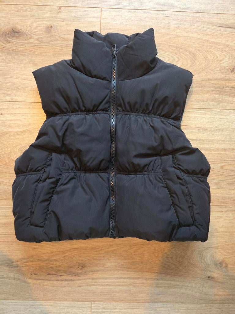 Bodywarmer H&M, maat XS, Kleding | Dames, Bodywarmers, H&M, Zwart, Ophalen of Verzenden, Zo goed als nieuw