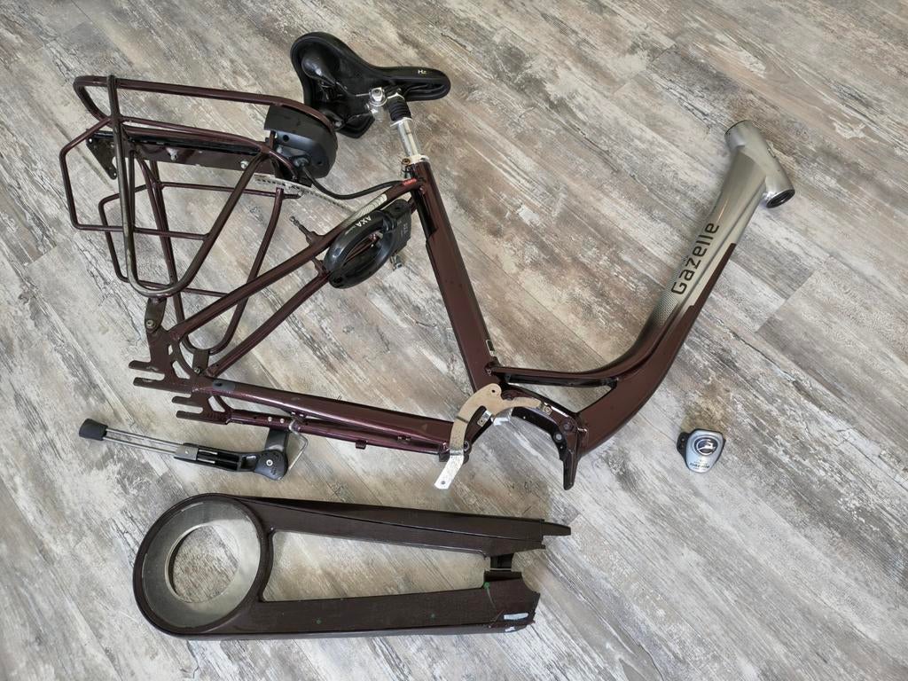 Gazelle Orange C8 frame met onderdelen, Ophalen, Frame, Zo goed als nieuw, Aluminium