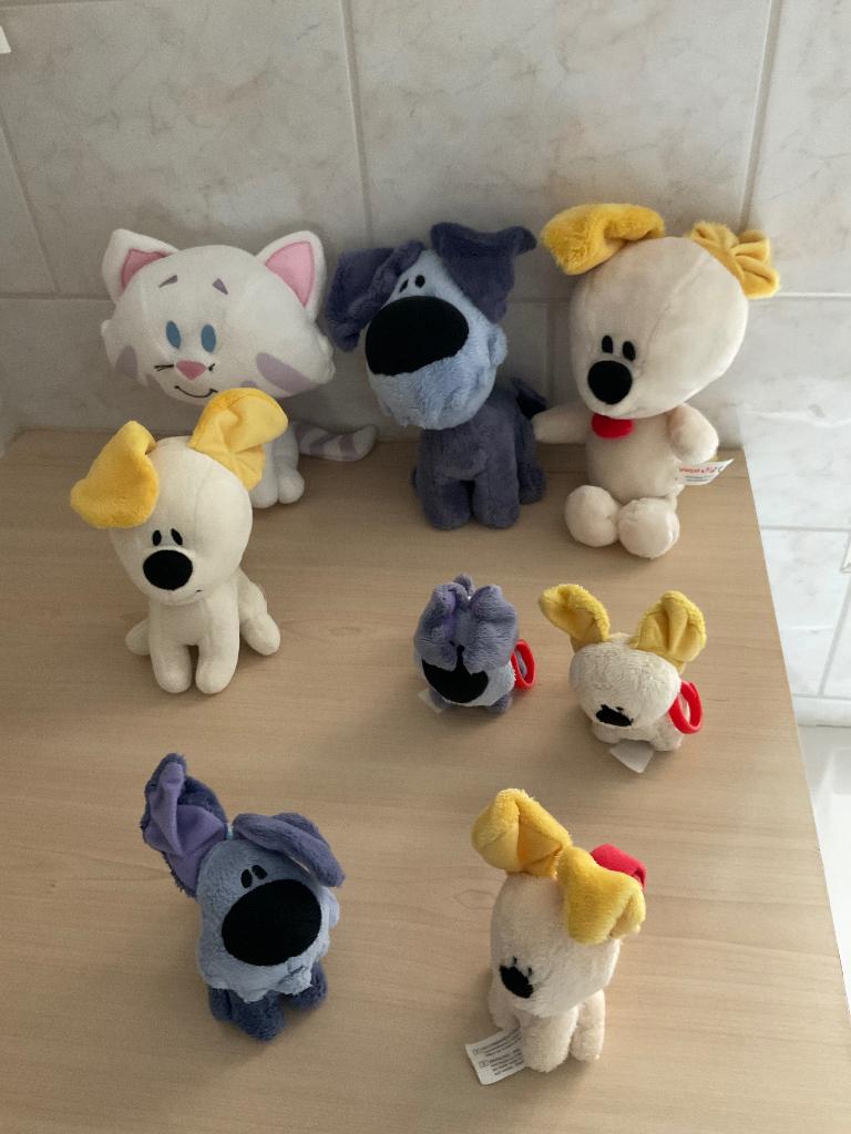 Woezel en Pip knuffels, Ophalen of Verzenden, Zo goed als nieuw, Hond