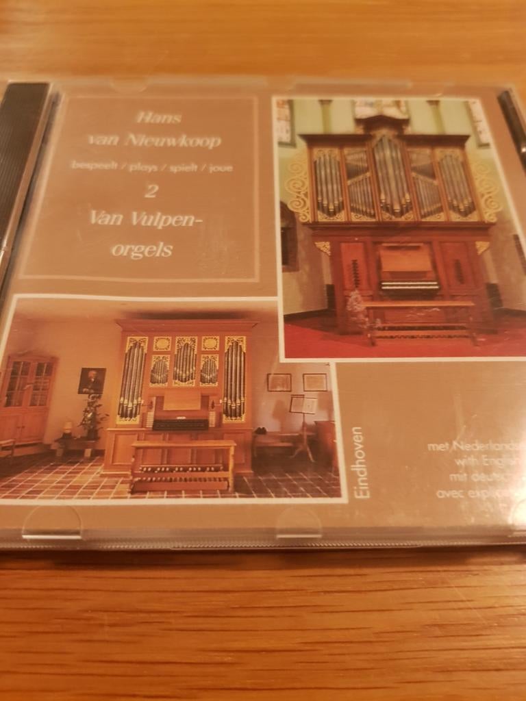 Hans van Nieuwkoop bespeelt 2 Van Vulpen-orgels CD, Ophalen of Verzenden, Barok, Zo goed als nieuw, Orkest of Ballet