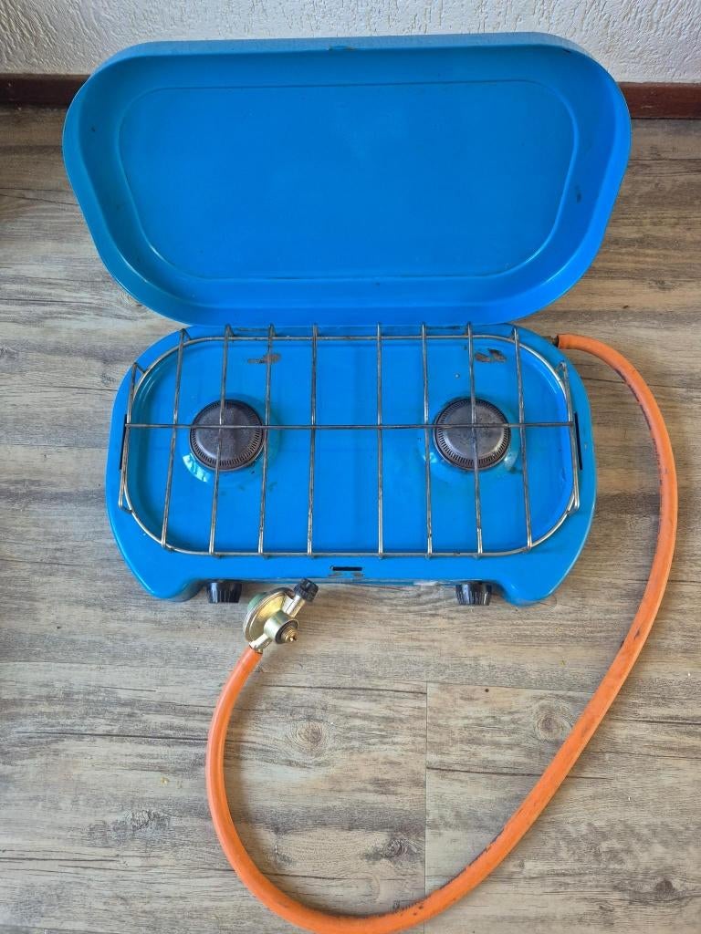 Gasstel voor camping gaz, Ophalen, Gebruikt