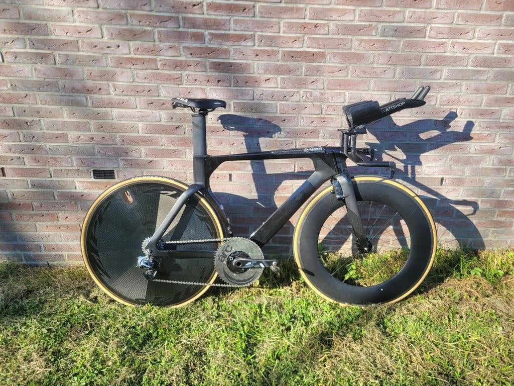 Giant Trinity tijdritfiets, Fietsen en Brommers, Ophalen, Carbon, Giant, 57 tot 61 cm