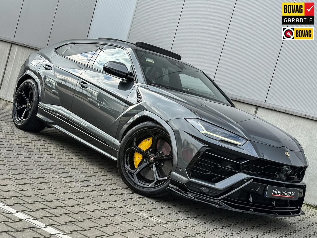 Lamborghini URUS 4.0 V8 Alcantara Ceramic 4Wielbest B&O 3D A, Auto's, Lamborghini, Automaat, 12 maanden, Urus, Gebruikt