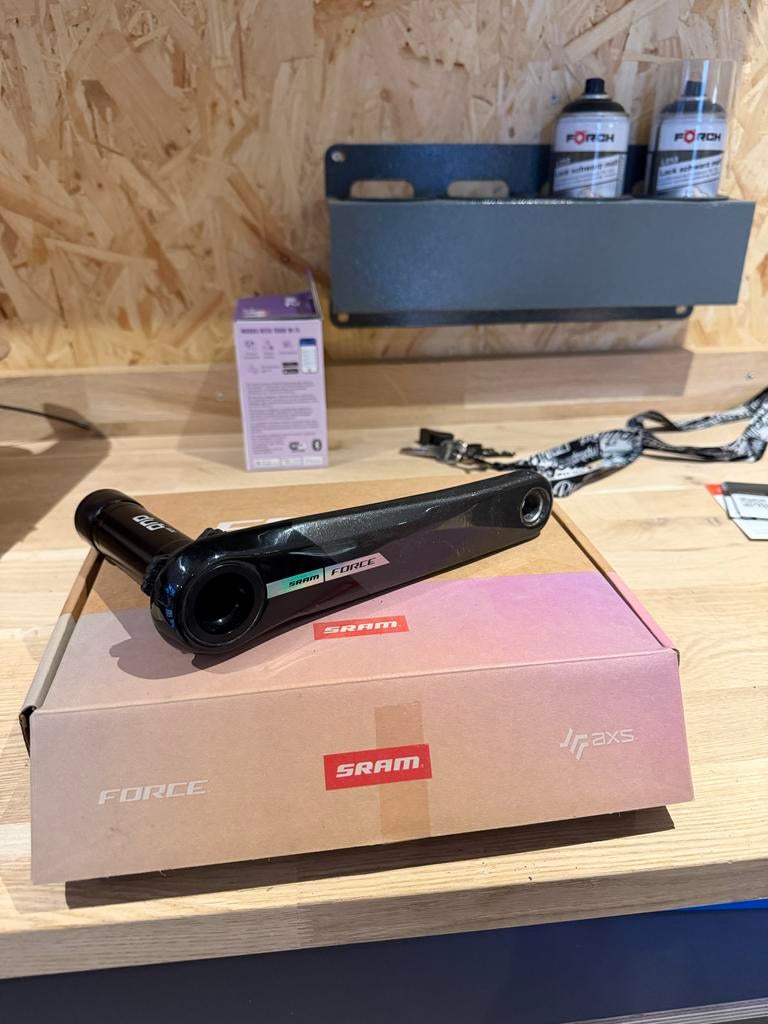 SRAM Force DUB Wide crank links, Fietsen en Brommers, Fietsonderdelen, Ophalen of Verzenden, Gebruikt, Crankstel of Pedalen