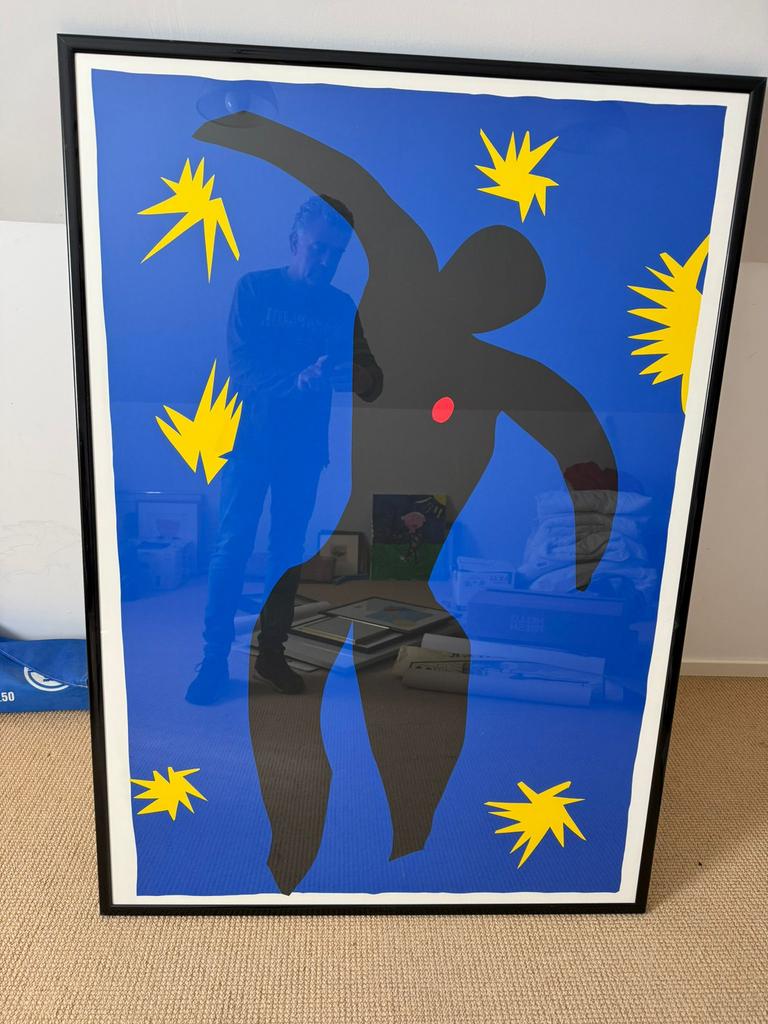 Matisse Icarus ingelijst 140 x 100 cm, Ophalen