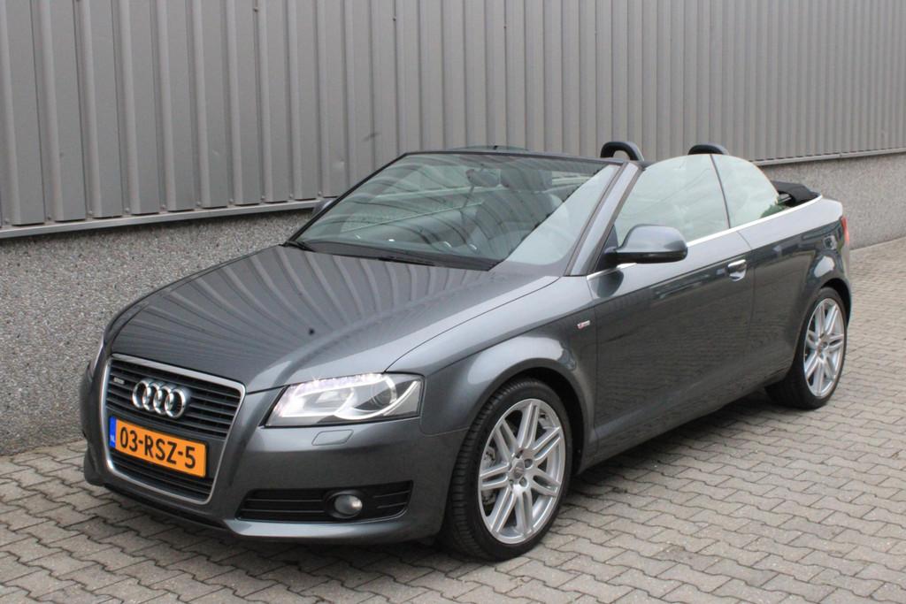 Audi A3 Cabriolet 1.8 TFSI S-edition Nieuwe Kap | Stoelverwa, Voorwielaandrijving, 15 km/l, Gebruikt, Zwart