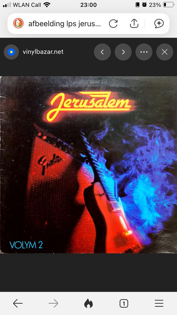 Jerusalem lp’s gevraagd, Ophalen of Verzenden, Zo goed als nieuw, Overige formaten, Poprock