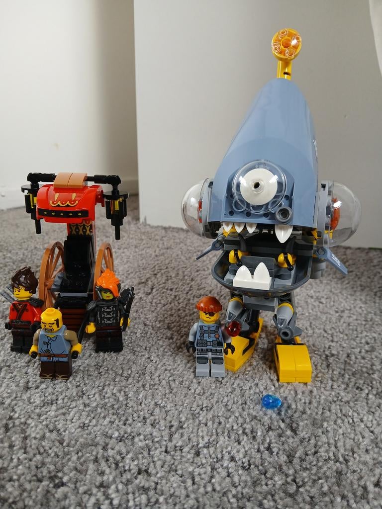 Lego Ninjago 70629 Piranha attack, Gebruikt, Lego, Ophalen of Verzenden, Inclusief minifiguren