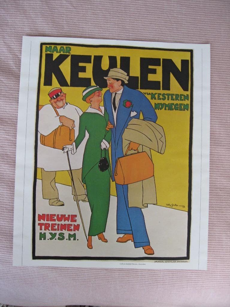 H.Y.S.M poster, Ophalen of Verzenden, Zo goed als nieuw, Reclamebord