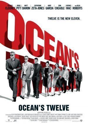 OCEAN ' S   TWELVE      filmposter., Rechthoekig Staand, Verzenden, Zo goed als nieuw, A1 t/m A3
