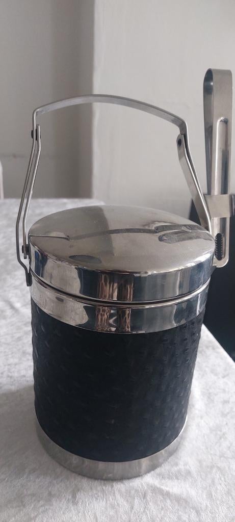 Vintage IJsemmer met IJstang, Ophalen of Verzenden, Gebruikt