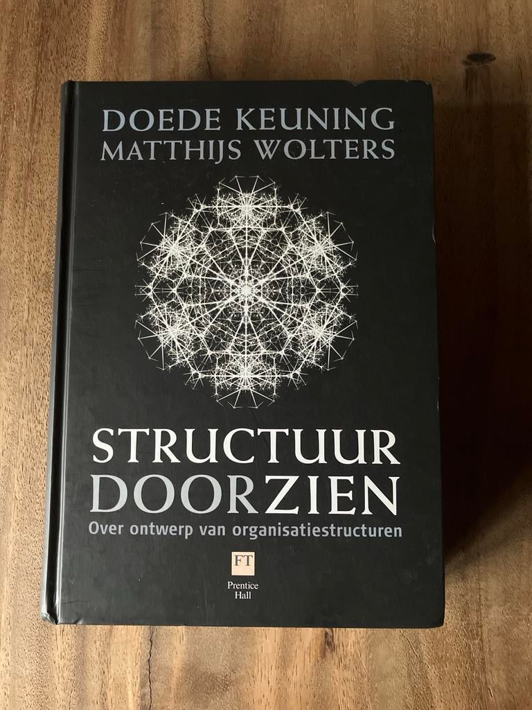 Structuur Doorzien - Organisatie ontwerp, Verzenden, Gelezen, Personeel en Organisatie
