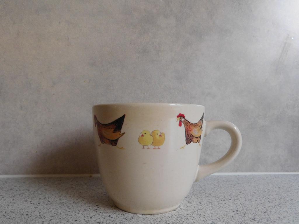 Kopje Chicken Festival JET by ter Steege, Ophalen of Verzenden, Zo goed als nieuw, Overige stijlen, Kop(pen) en/of Schotel(s)