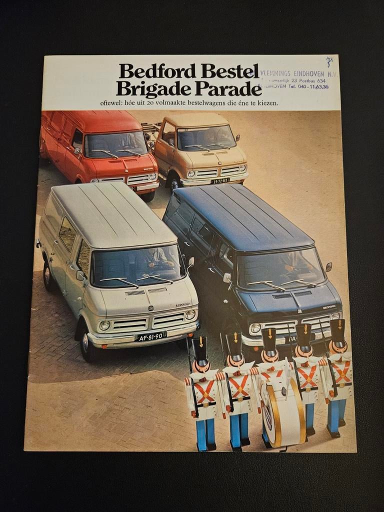 Brochure Bedford CF 1971, Ophalen of Verzenden, Zo goed als nieuw, Overige merken