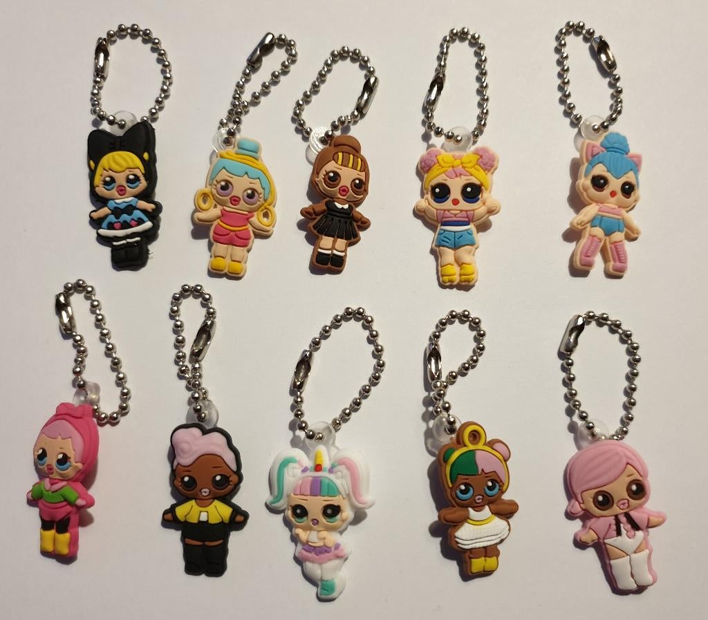 LOL verschillende sleutelhangers, nieuw, Ophalen of Verzenden, Nieuw, Feestartikel
