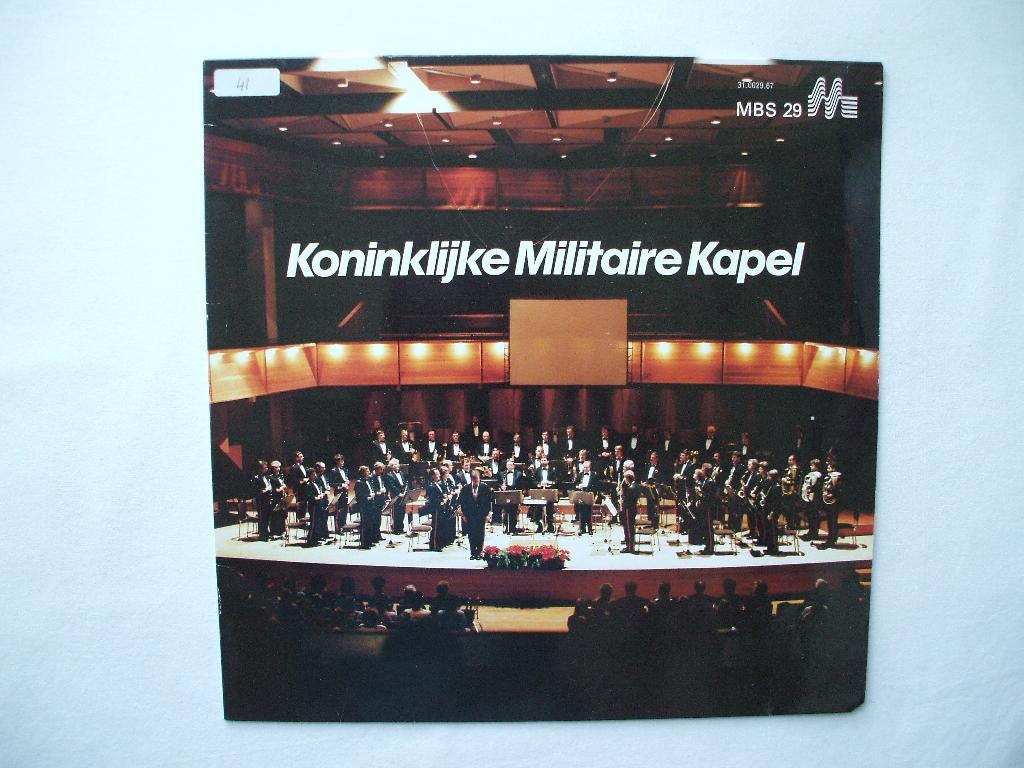 Koninklijke militaire kapel mbs 29 LP, Ophalen of Verzenden, Gebruikt, 12 inch, Nederlandstalig