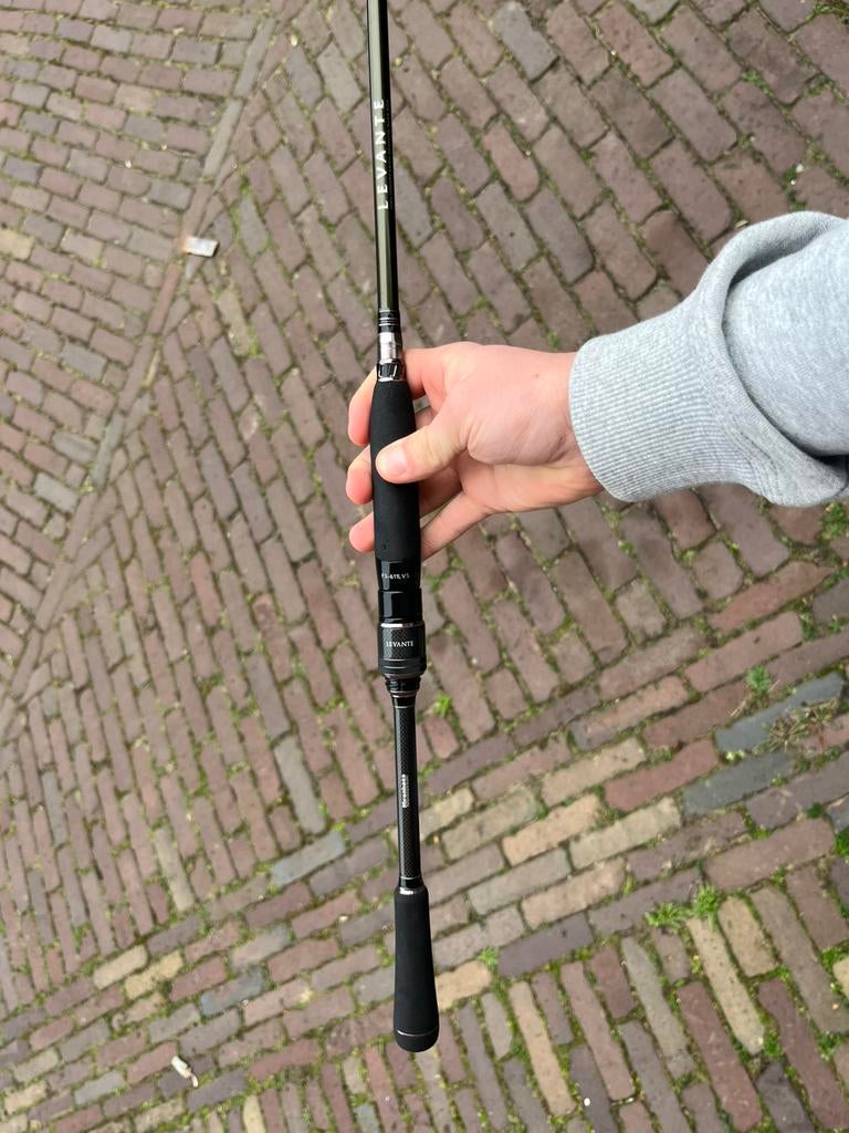 Megabass levante f3-611LVS 2P, Ophalen, Zo goed als nieuw, Werphengel