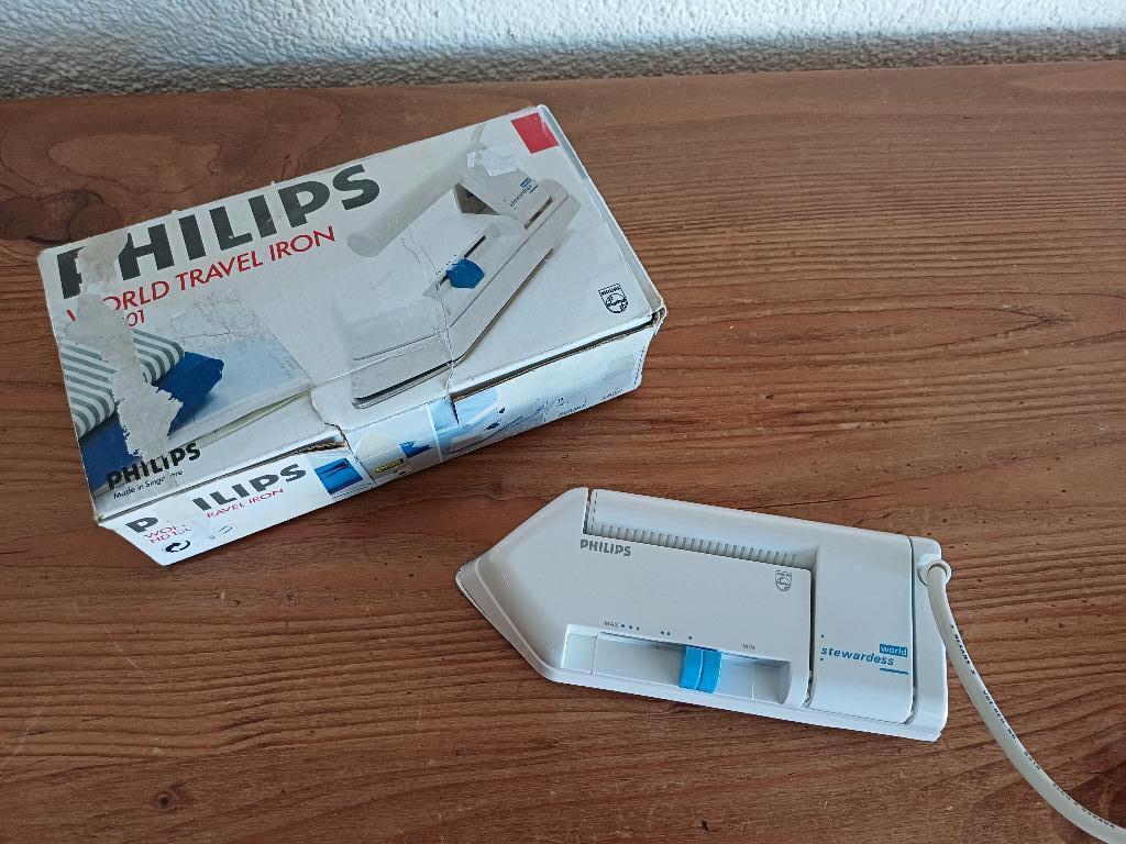 Princess Reisstrijkijzer Stewardess   , Ophalen of Verzenden, Zo goed als nieuw, Strijkijzer met snoer