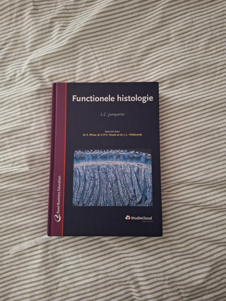 Functionele histologie - L.C. Junqueira, Zo goed als nieuw, L.C. Junqueira, Beta, HBO
