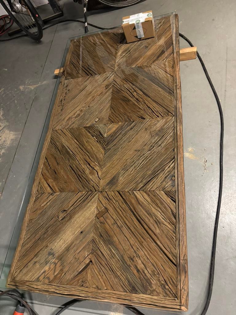 Gezocht Tafelblad, Ophalen, 200 cm of meer, 50 tot 100 cm, Zo goed als nieuw