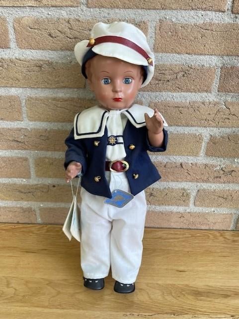 Schilpad schildkröt pop nieuw matroos 41cm., Ophalen of Verzenden, Nieuw, Pop