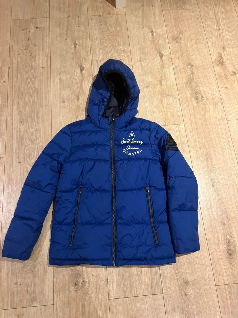 Gaastra winterjas blauw mt 146/152, Ophalen of Verzenden, Zo goed als nieuw, Jongen, Jas