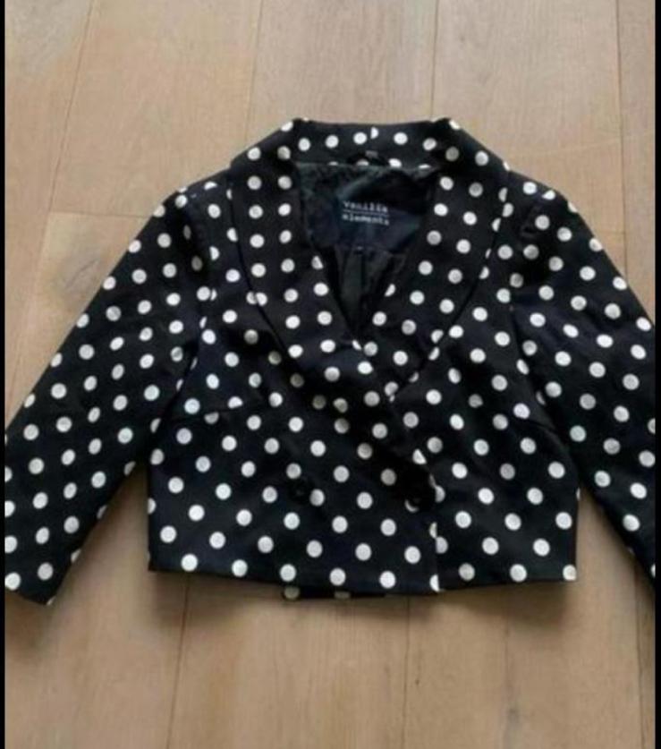 Vanilia polkadot nieuwstaat 42, Zwart, Maat 42/44 (L), Ophalen of Verzenden, Zo goed als nieuw