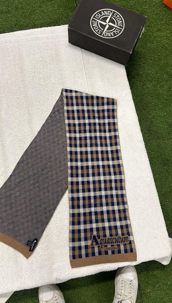 Aquascutum London sjaal scarf Wool, Kleding | Heren, Stoneisland@stoneisland.com, Overige maten, Zo goed als nieuw, Sjaal