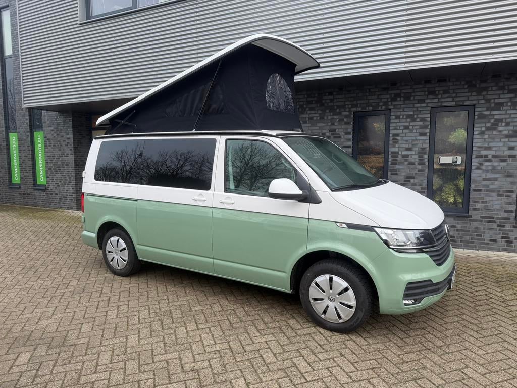Volkswagen Transporter T6.1 Kwb L1 4 personen 2021/Nieuw, Buscamper of Camperbus, Koelkast, Volkswagen, Bedrijf