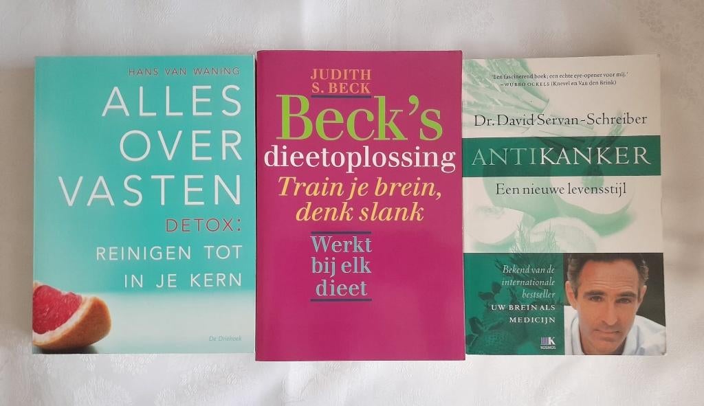 Alles over vasten Beck's dieetoplossing Antikanker, Ophalen of Verzenden, Zo goed als nieuw, Dieet en Voeding