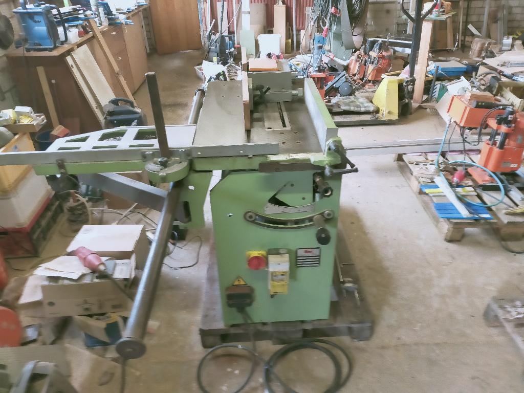 ZAAG / FREESMACHINE SAMCO IN 1 MACHINE, Doe-het-zelf en Verbouw, Gereedschap | Zaagmachines, Ophalen, Gebruikt, 70 mm of meer