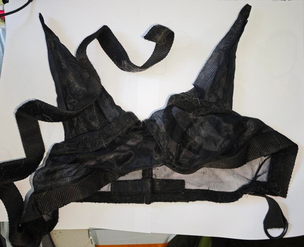 Sectolin Vliegenmasker Zwart ZGAN Zeer fijnmazig en fijn, Dieren en Toebehoren, Paarden en Pony's | Hoofdstellen en Tuigage, Ophalen of Verzenden