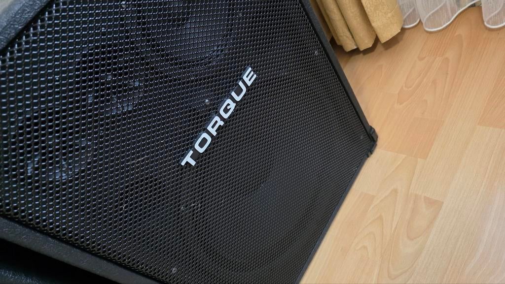 Luidsprekers - Set van 2 Torgue 200w 8 ohm, Audio, Tv en Foto, Luidsprekers, Gebruikt, Front, Rear of Stereo speakers, 120 watt of meer