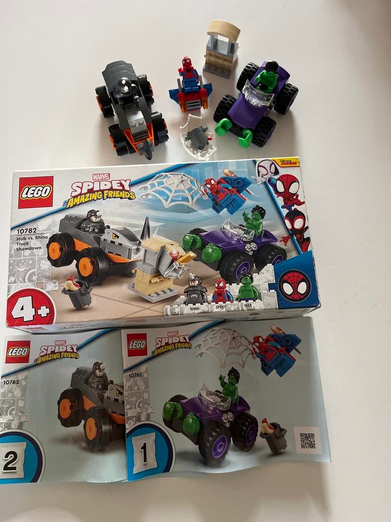 Lego Marvel Spidey Amazing Friends 10782, Ophalen of Verzenden, Zo goed als nieuw, Complete set, Lego