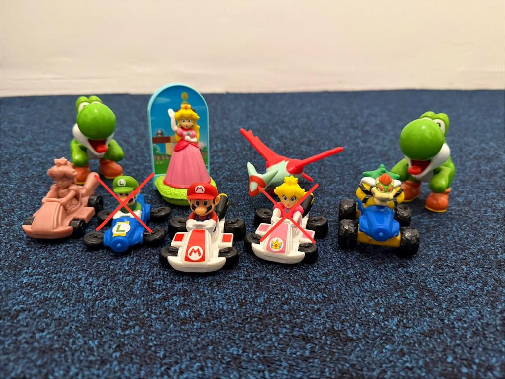 Diverse Nintendo Happy Meal speeltjes, Verzamelen, Ophalen of Verzenden, Zo goed als nieuw