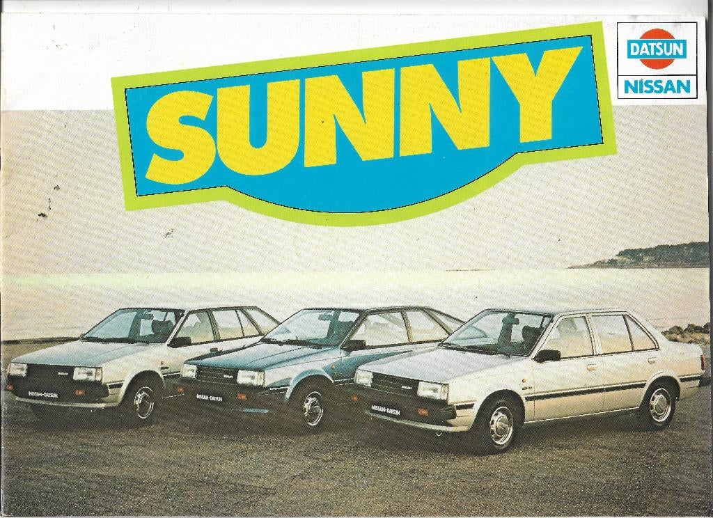 Brochure Datsun / Nissan SUNNY, ca. 1965 (F)., Verzenden, Nieuw, Datsun/Nissan., Nissan