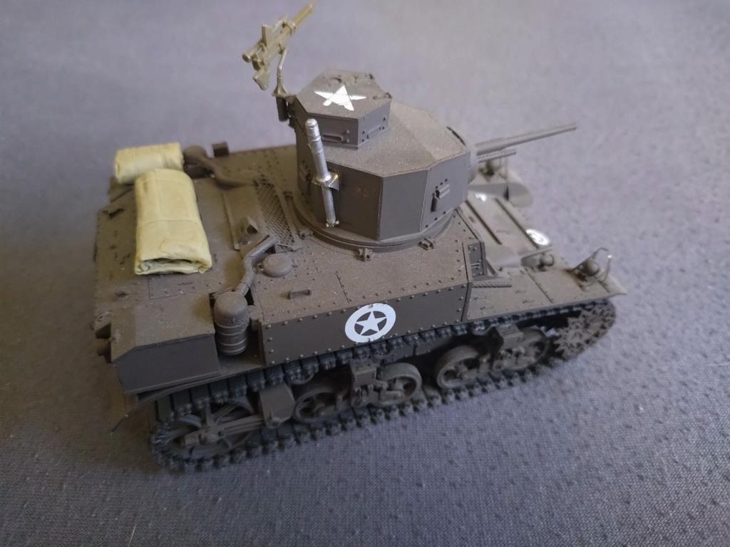 1/35 M39 Stuart buitgemaakt in Japanse dienst, Gebruikt, Tank, 1:32 tot 1:50, Ophalen of Verzenden