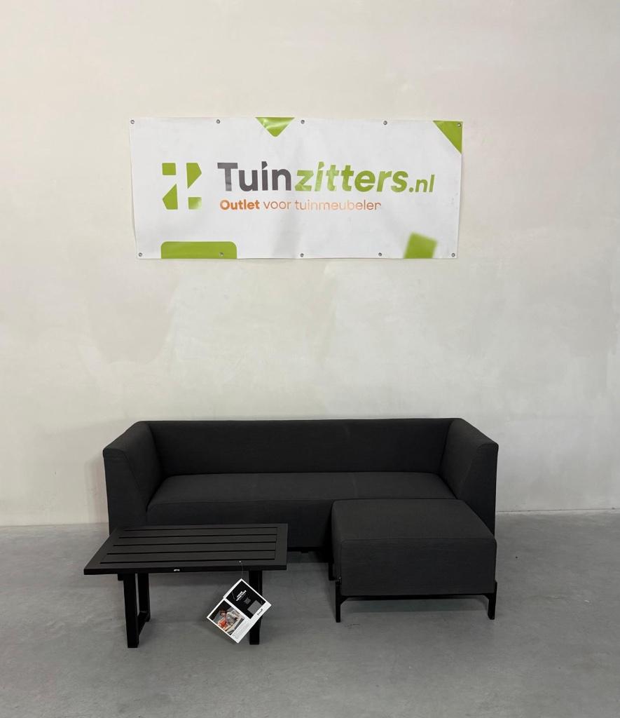 Hartman Dion Chaise Longue 3-delige loungeset/ Nieuw in Doos, Hartman, Hocker, Nieuw, Hartman