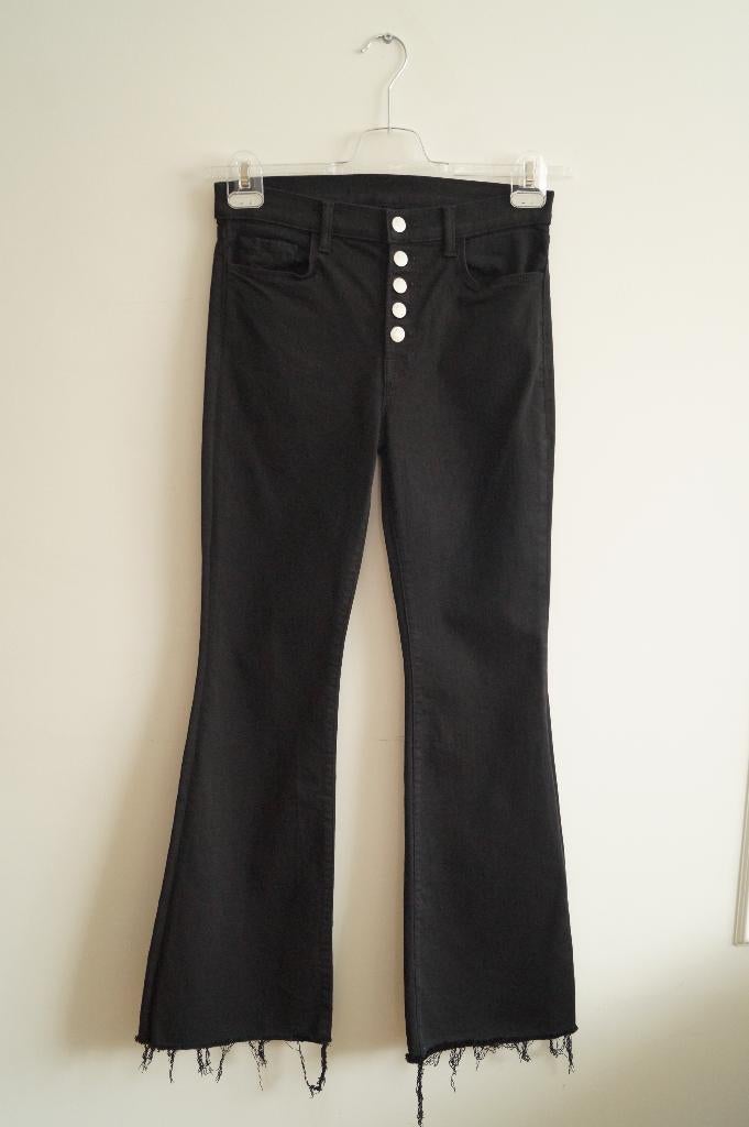 J.BRAND Jeans Maat 27, Kleding | Dames, Spijkerbroeken en Jeans, Zo goed als nieuw, W27 (confectie 34) of kleiner, Zwart, Verzenden