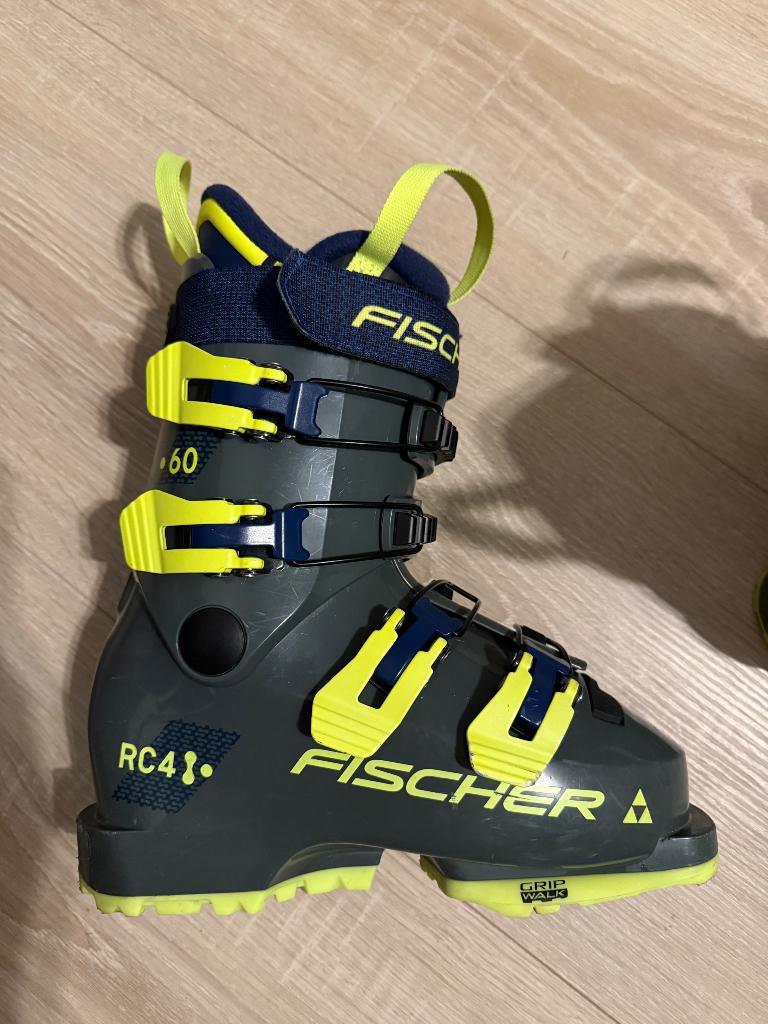 Skischoenen Fisher RC4 60 JR maat 34 (21,5), Ophalen, Fischer, 100 tot 140 cm, Schoenen