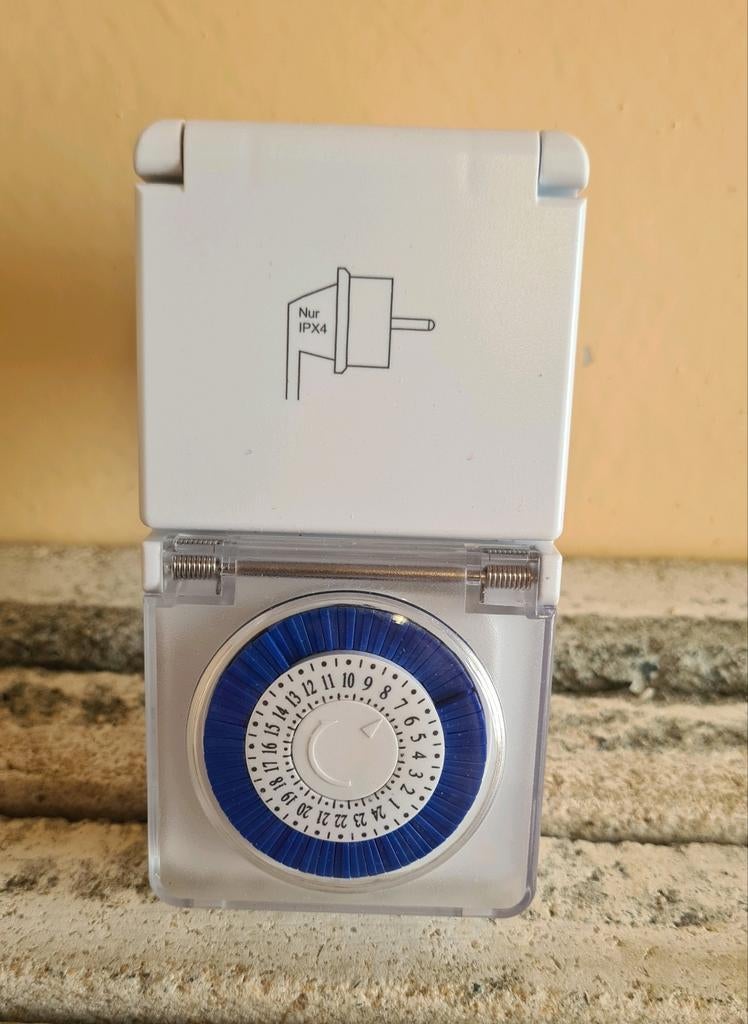 Q-LINK Tijdschakelklok met Afdekklepje, Ophalen of Verzenden, Nieuw