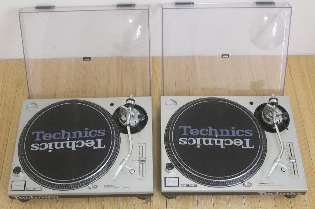 2 complete Technics SL-1200 MK3D Japans + stylus + stofkap, Ophalen, Gebruikt, Pitch-regelaar, Platenspeler