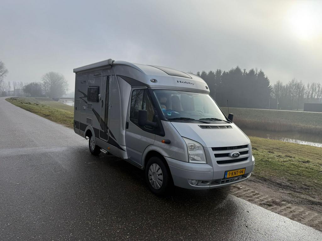 Hobby T500 GFSC, Caravans en Kamperen, Campers, Hobby, Ford, Particulier, Koelkast