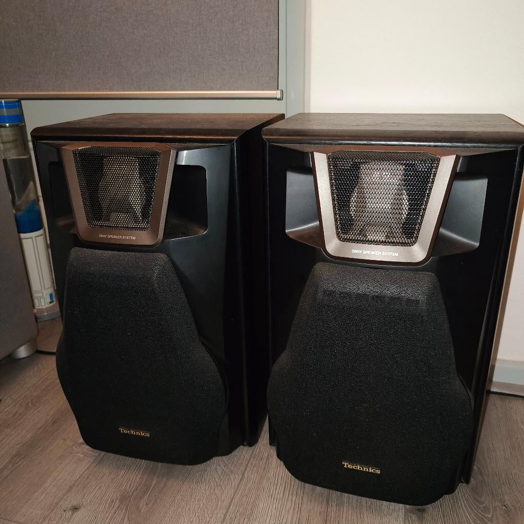 technics speakers set SB-EH60, N, Technics, 120 watt of meer, Front, Rear of Stereo speakers