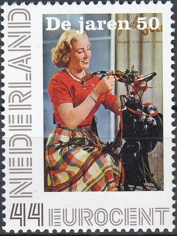 Nederland- 2008- Geschiedenis- Jaren 50- De Solex- P, Verzenden, Na 1940, Postfris