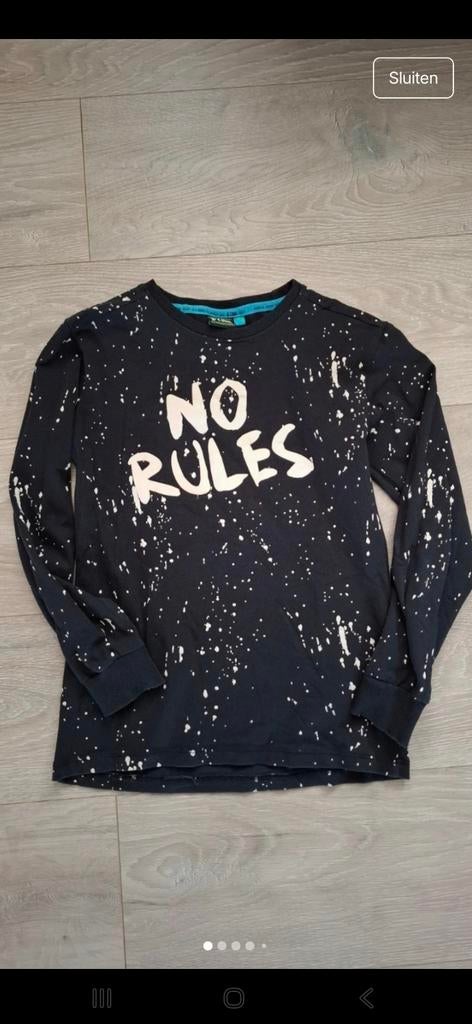 B'chill shirt mt 140/146, B'chill, Ophalen of Verzenden, Zo goed als nieuw, Shirt of Longsleeve