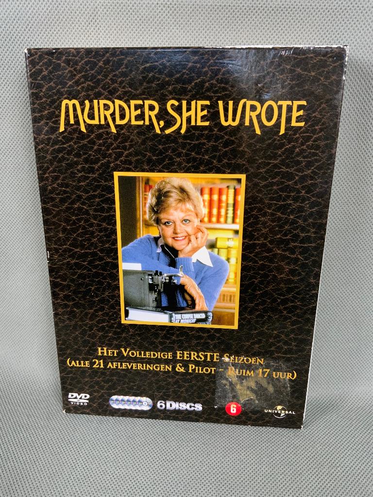 DVD Murder She Wrote Jessica Fletcher Seizoen 1, Vanaf 6 jaar, Ophalen of Verzenden, Gebruikt, Thriller