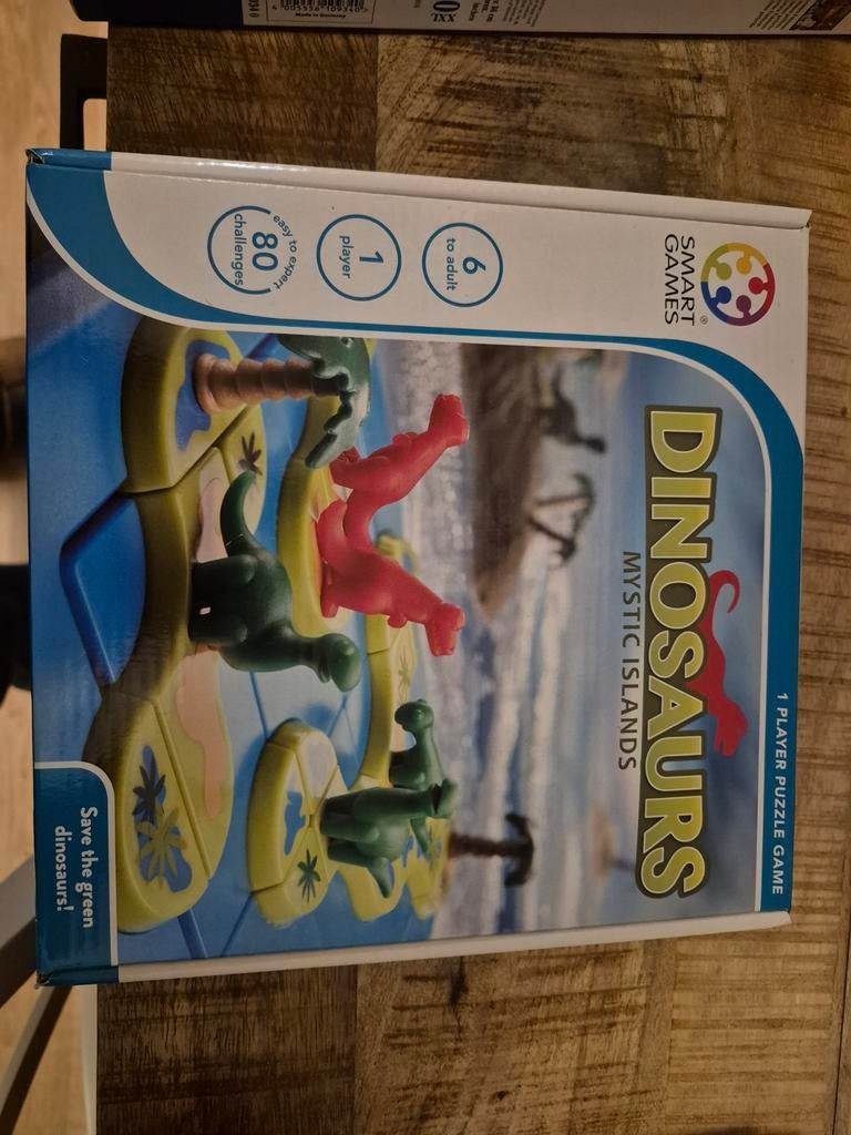 Dinosaurus Smart Game - Mystic Islands, Hobby en Vrije tijd, Gezelschapsspellen | Bordspellen, Ophalen, Een of twee spelers, Zo goed als nieuw